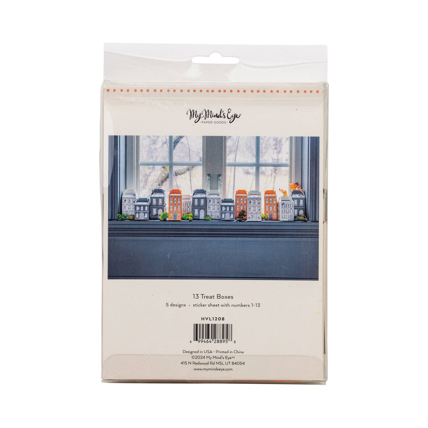 Halloween Village Treat Boxes 13ct