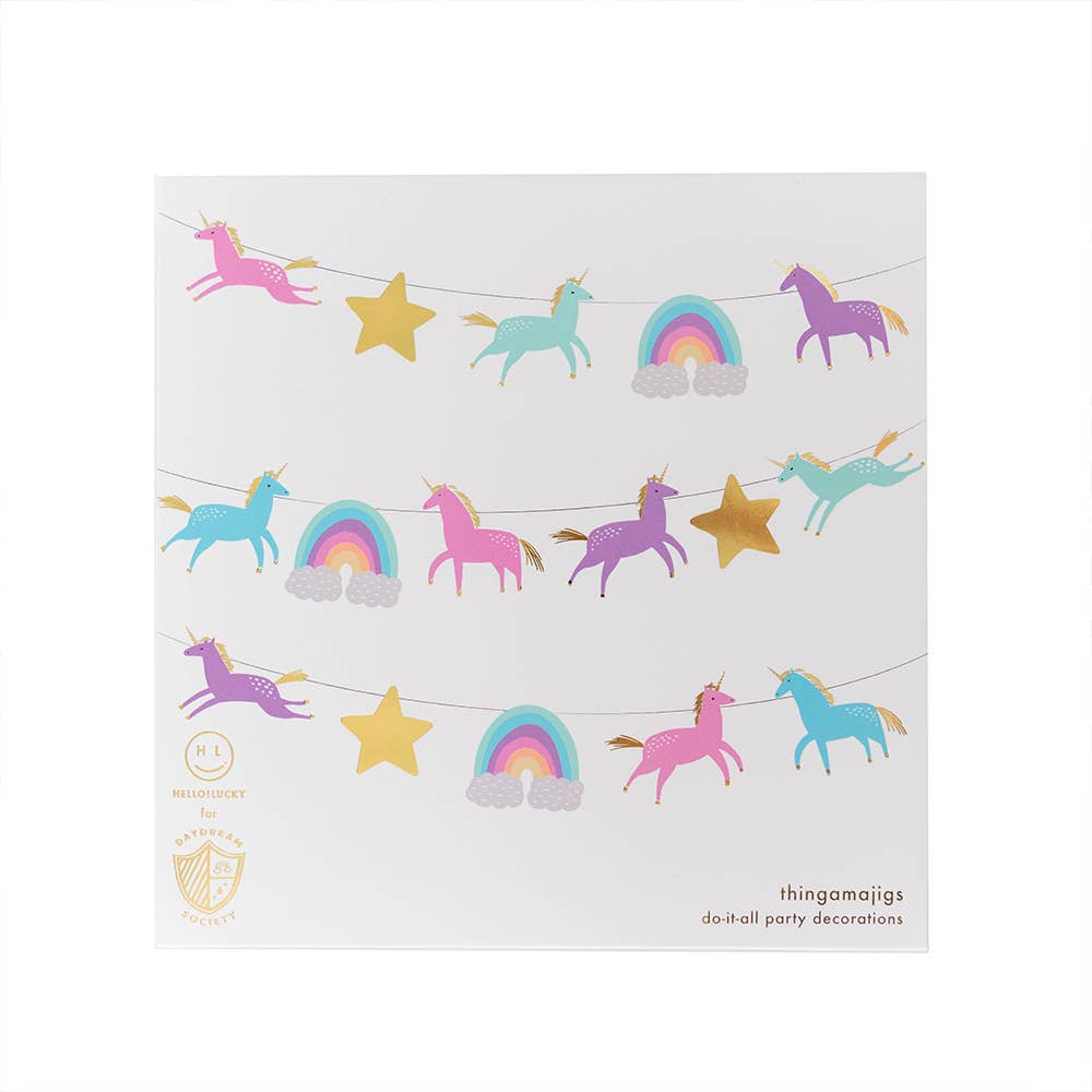 Magical Unicorn Thingamajigs Decor