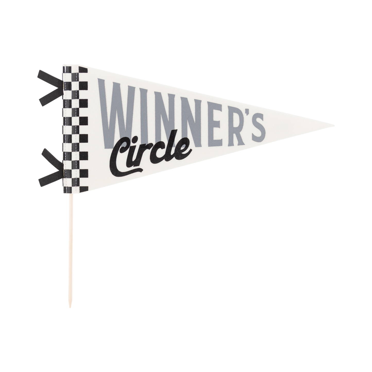 Miles per Hour Winners Circle Felt Pennant