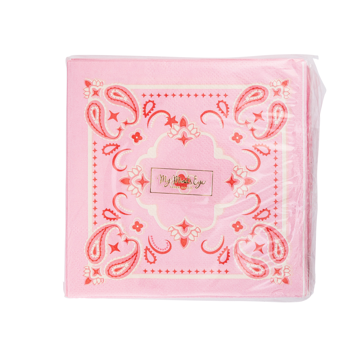 Bandana Paper Cocktail Napkins 24ct