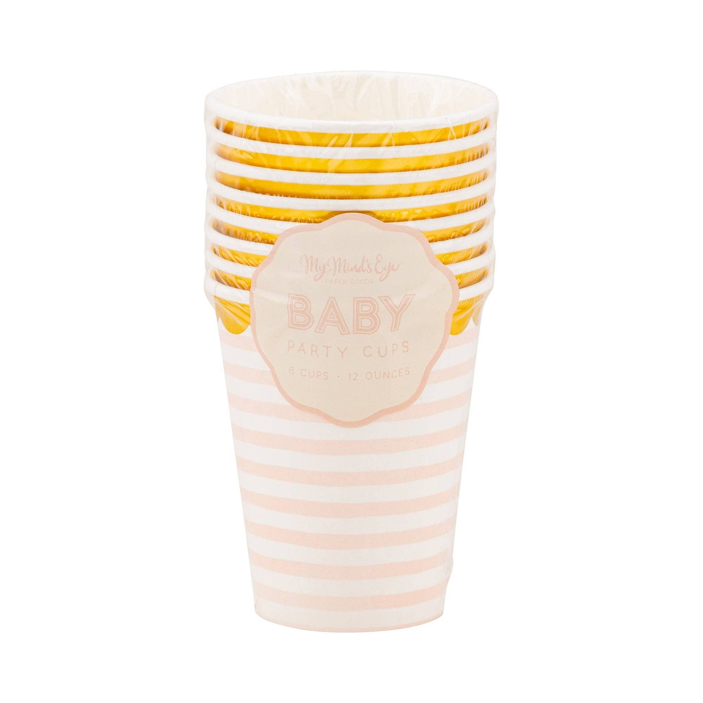 Baby Pink Party Cups 8ct
