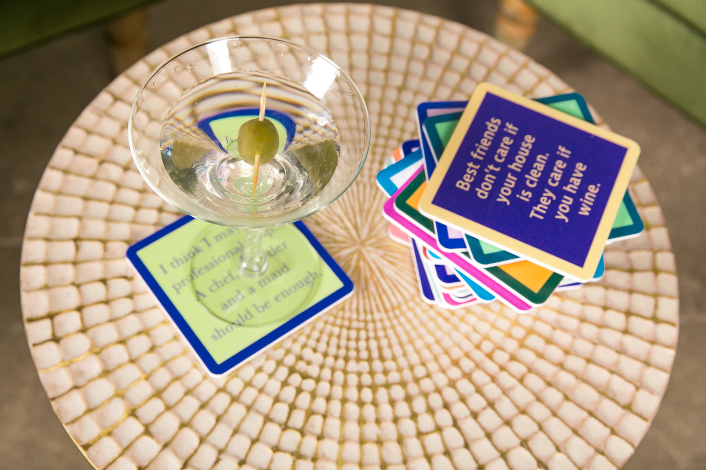 COASTER Hacker | Funny Party Gift | Home Bar Decor