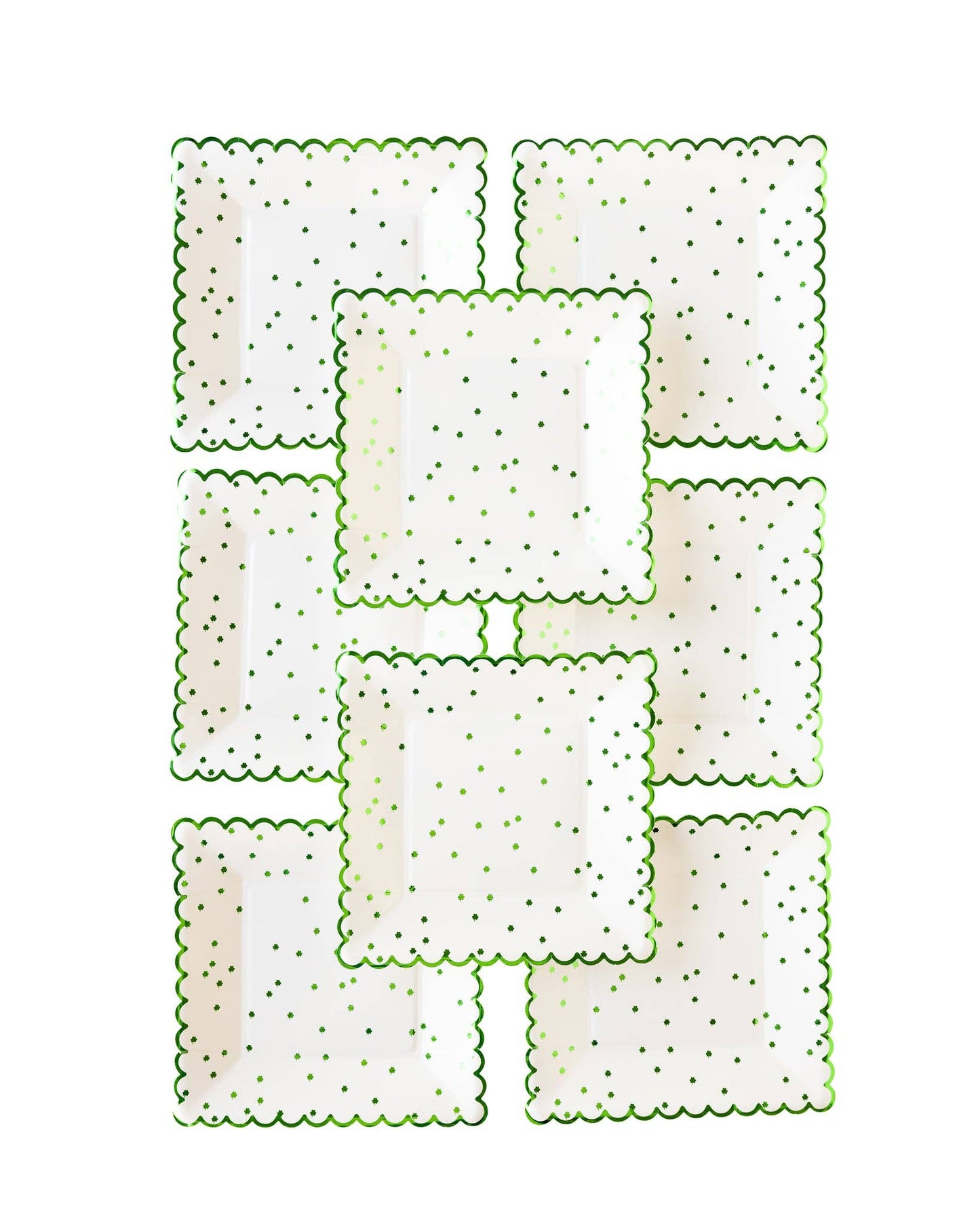 Little Shamrocks Paper Plates 8ct