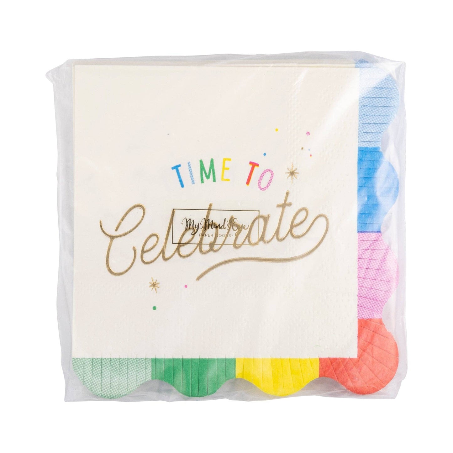 Time to Celebrate Cocktail Napkins 18ct
