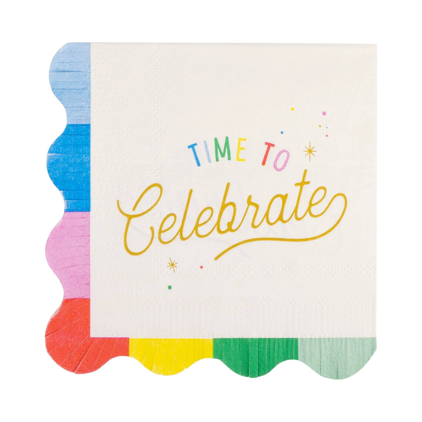 Time to Celebrate Cocktail Napkins 18ct
