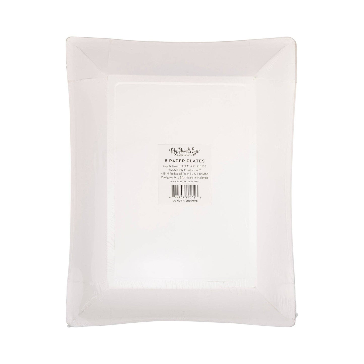 Cap & Gown Paper Plates 8ct