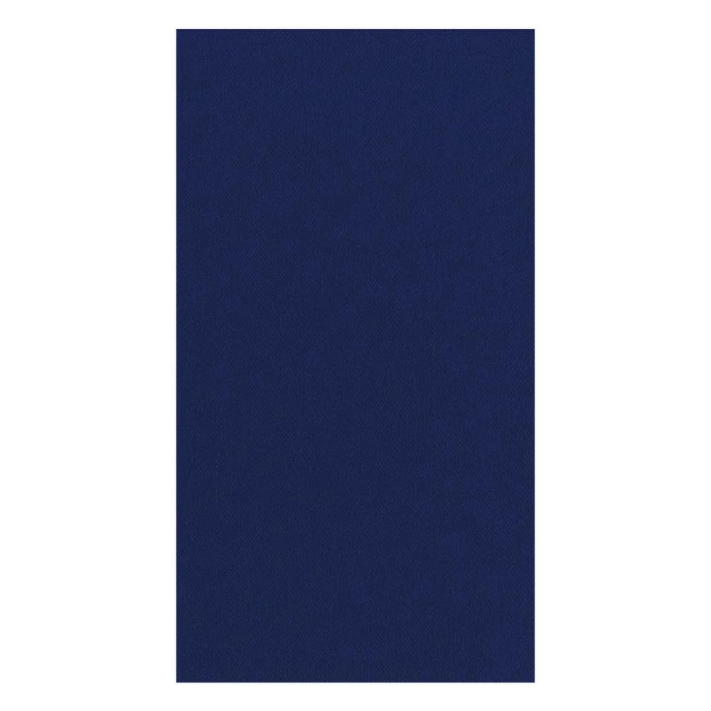 Paper Linen Navy Blue Guest Towels 12ct