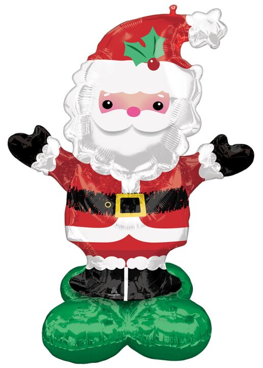 S41 Christmas Santa Airloonz 53in Balloon