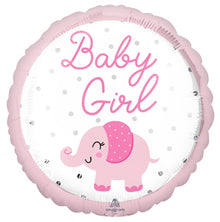 #520 Baby Girl Elephant 17in Balloon