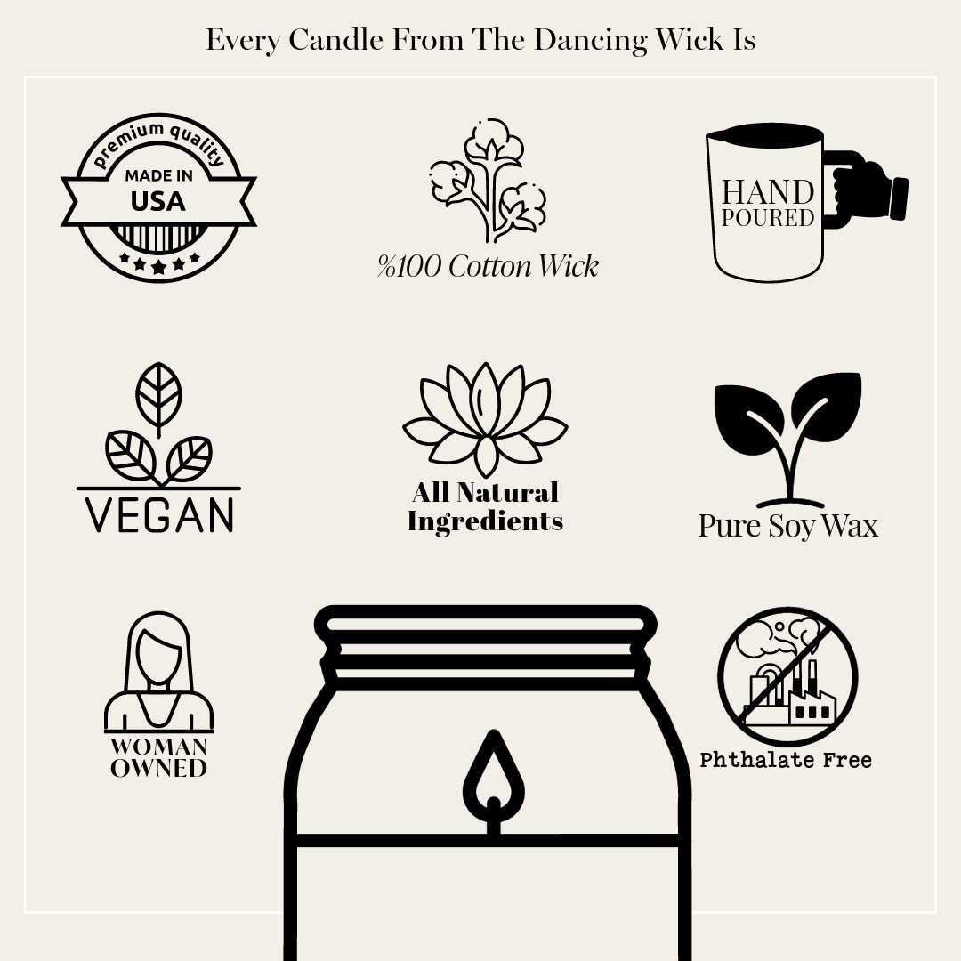 'Happy Friendsgiving' Gift Candle / Pumpkin Spice Scent