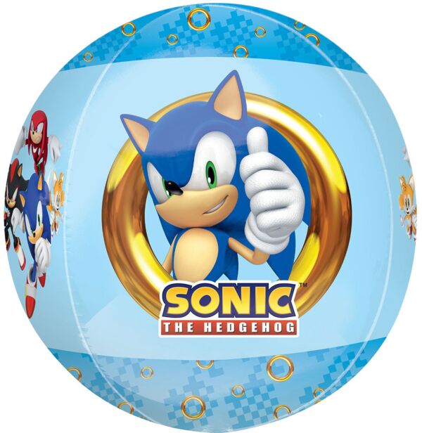 #193 Sonic the Hedgehog 2 Orbz 16in Balloon