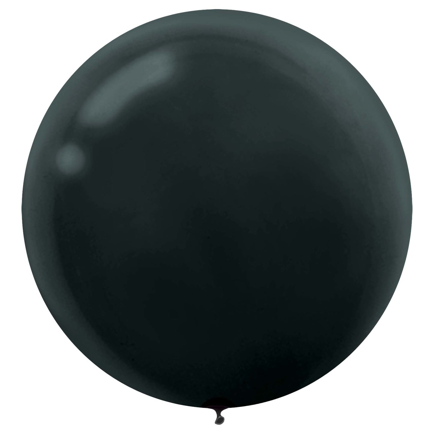 24in Helium Inflated Latex Balloon - Black