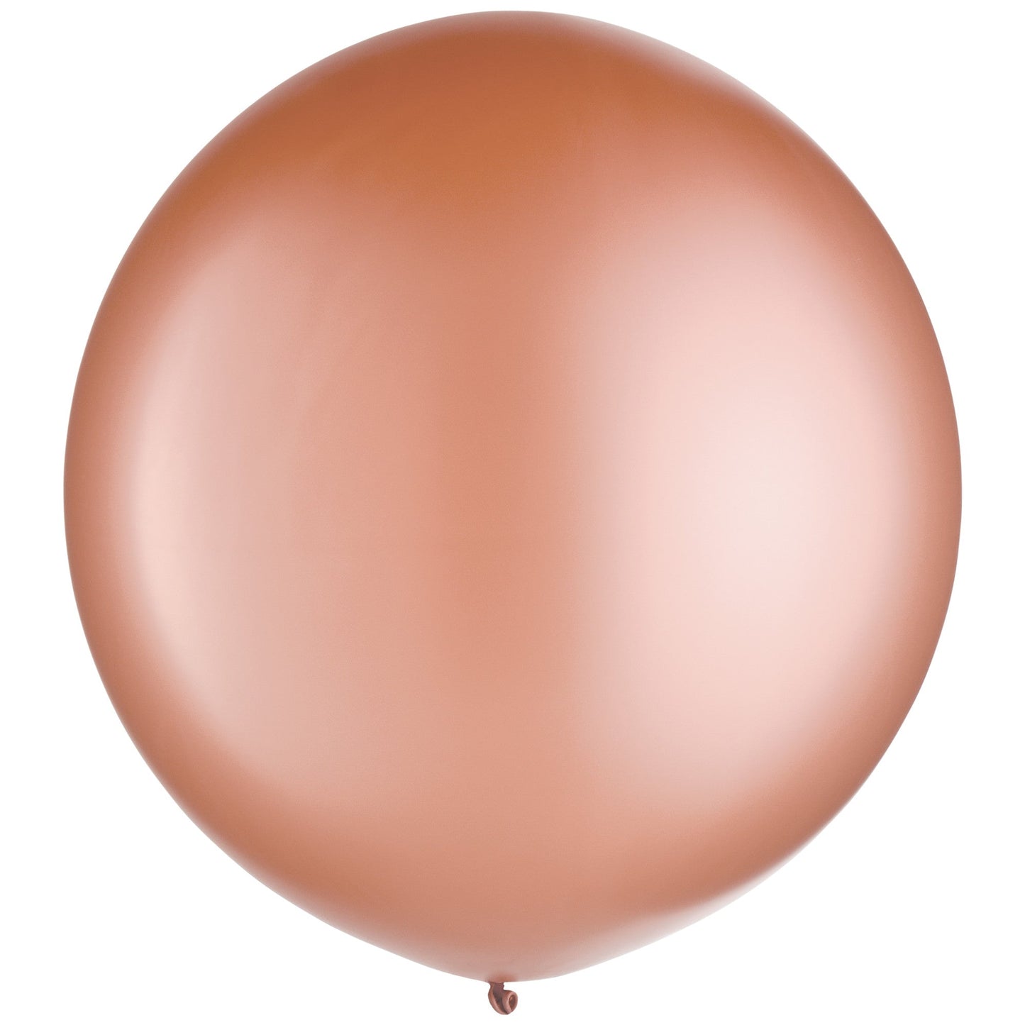 24in Helium Inflated Latex Balloon - Rose Gold