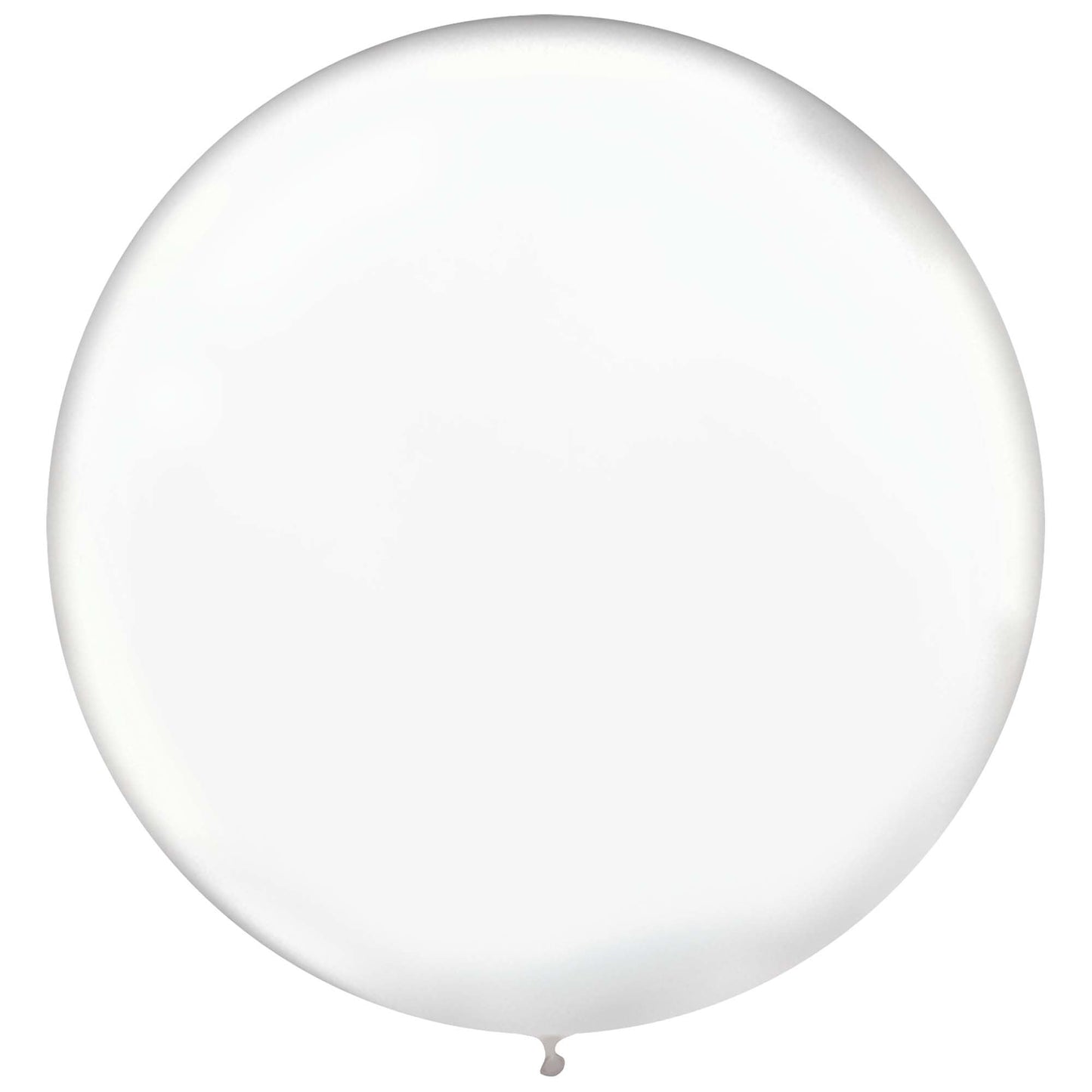 24in Helium Inflated Latex Balloon - Clear