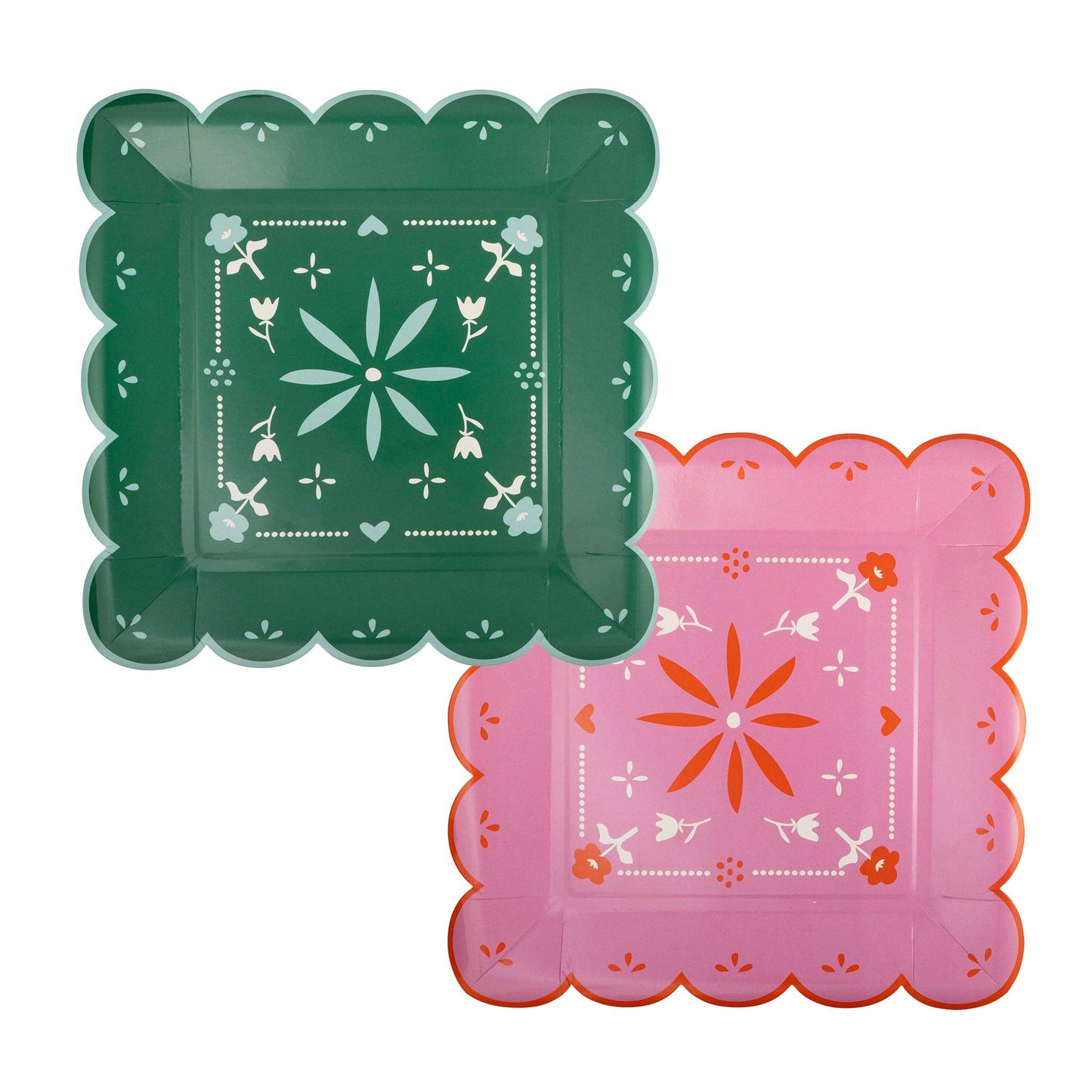 Fiesta Papel 10in Plates 8ct