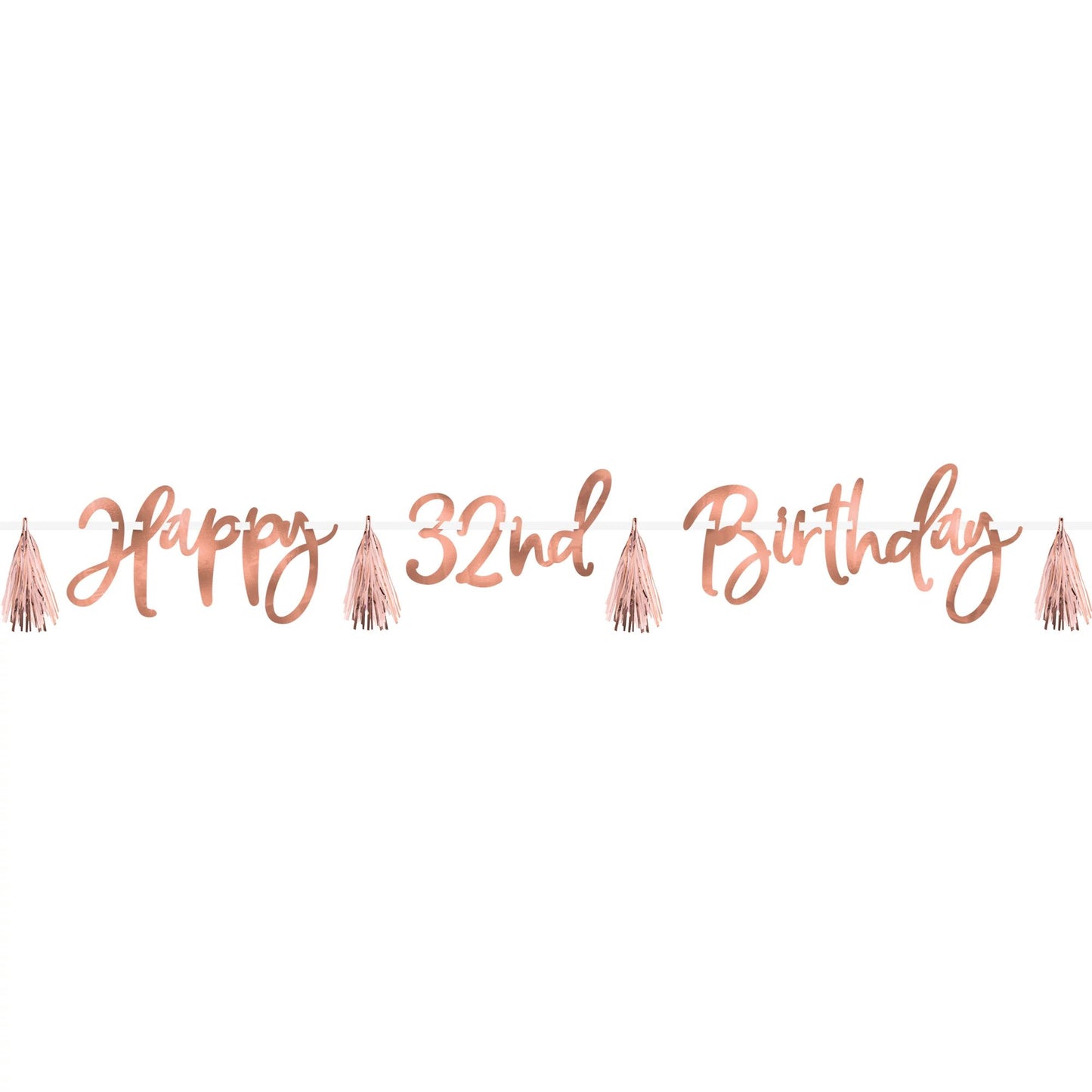 Blush Birthday Any-Age Banner Kit
