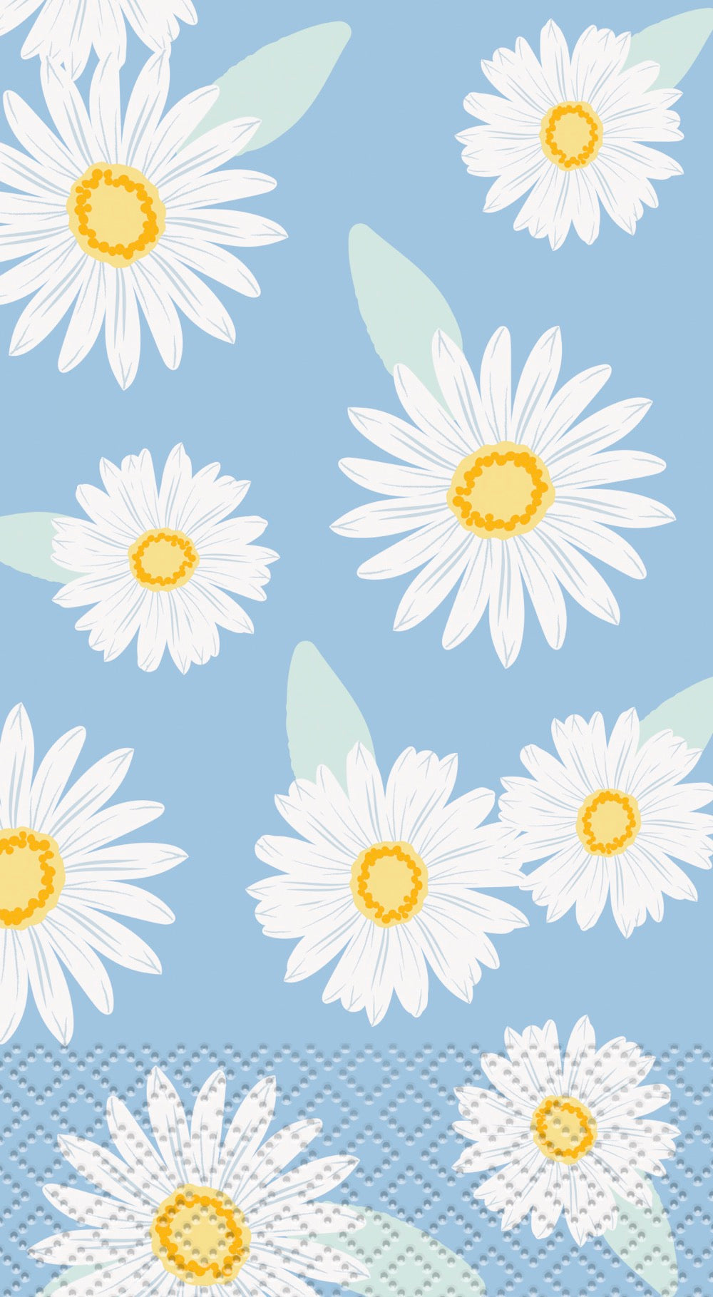 Fresh Daisy Guest Napkins 16ct