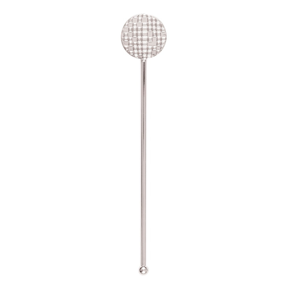 Silver Disco Ball Drink Stirrers 8ct