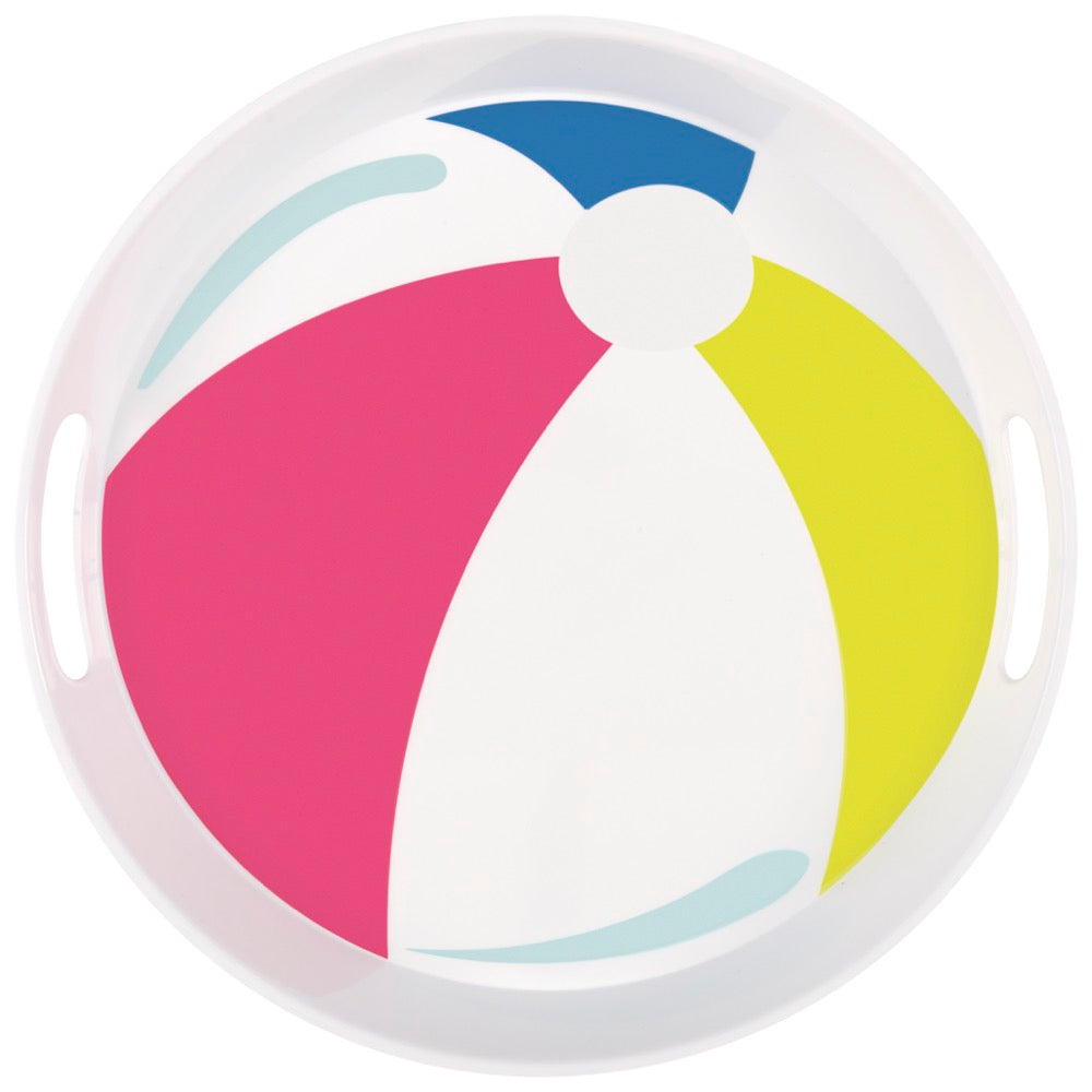 Summer Fun Beach Ball Serving Tray