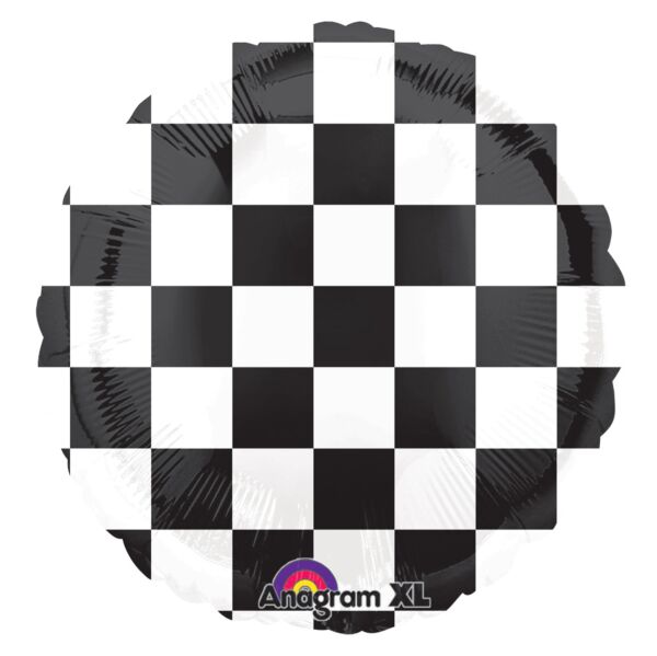 #064 Checkerboard 18in Balloon