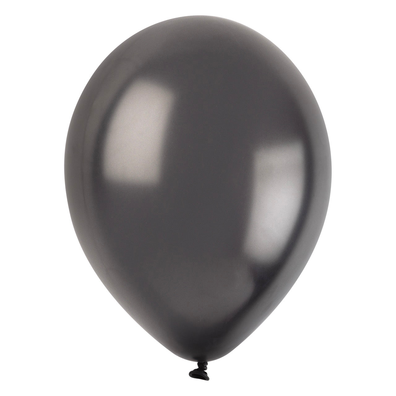12in Packaged Premium Latex Balloons 50ct - Pearl Black