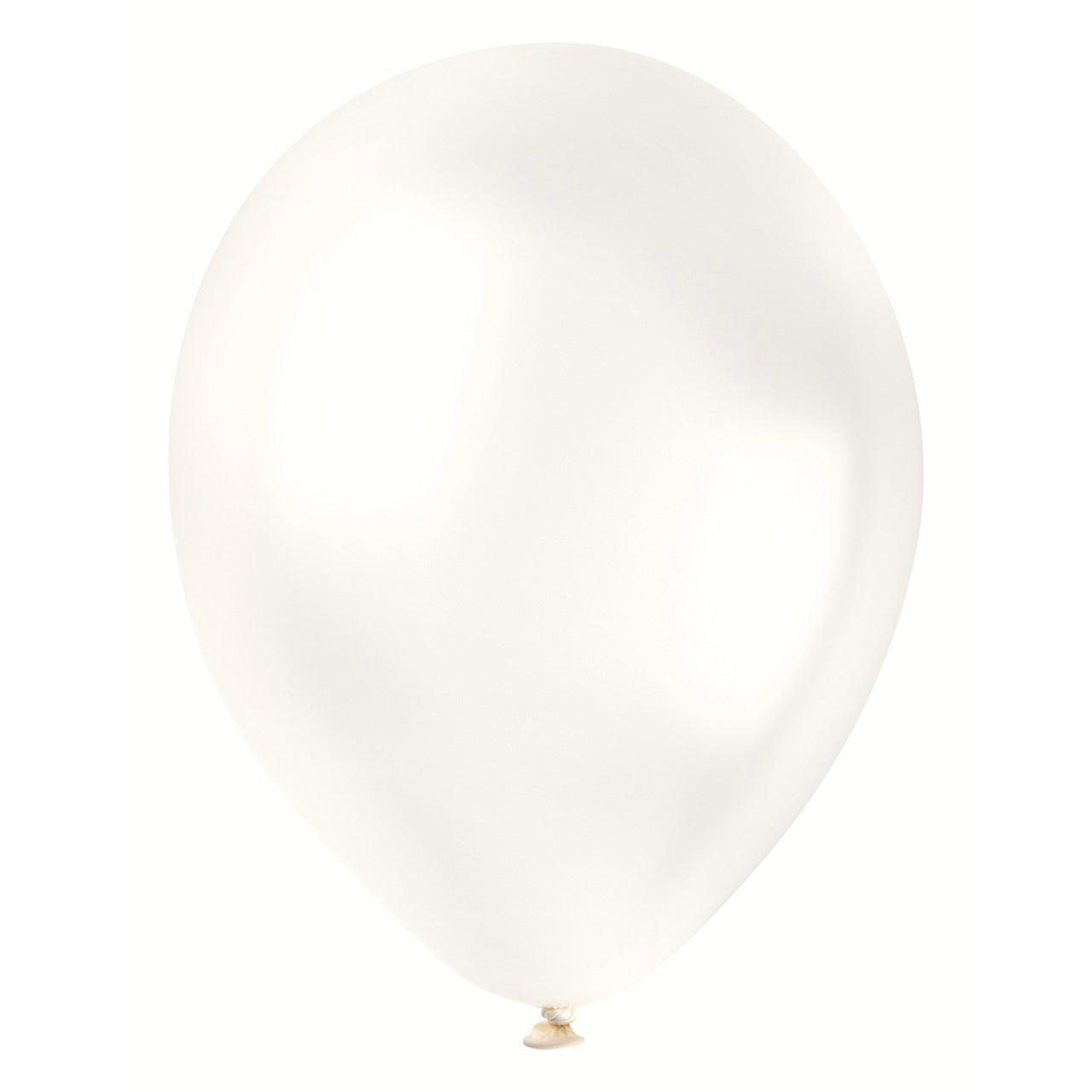 12in Packaged Premium Latex Balloons 50ct - White