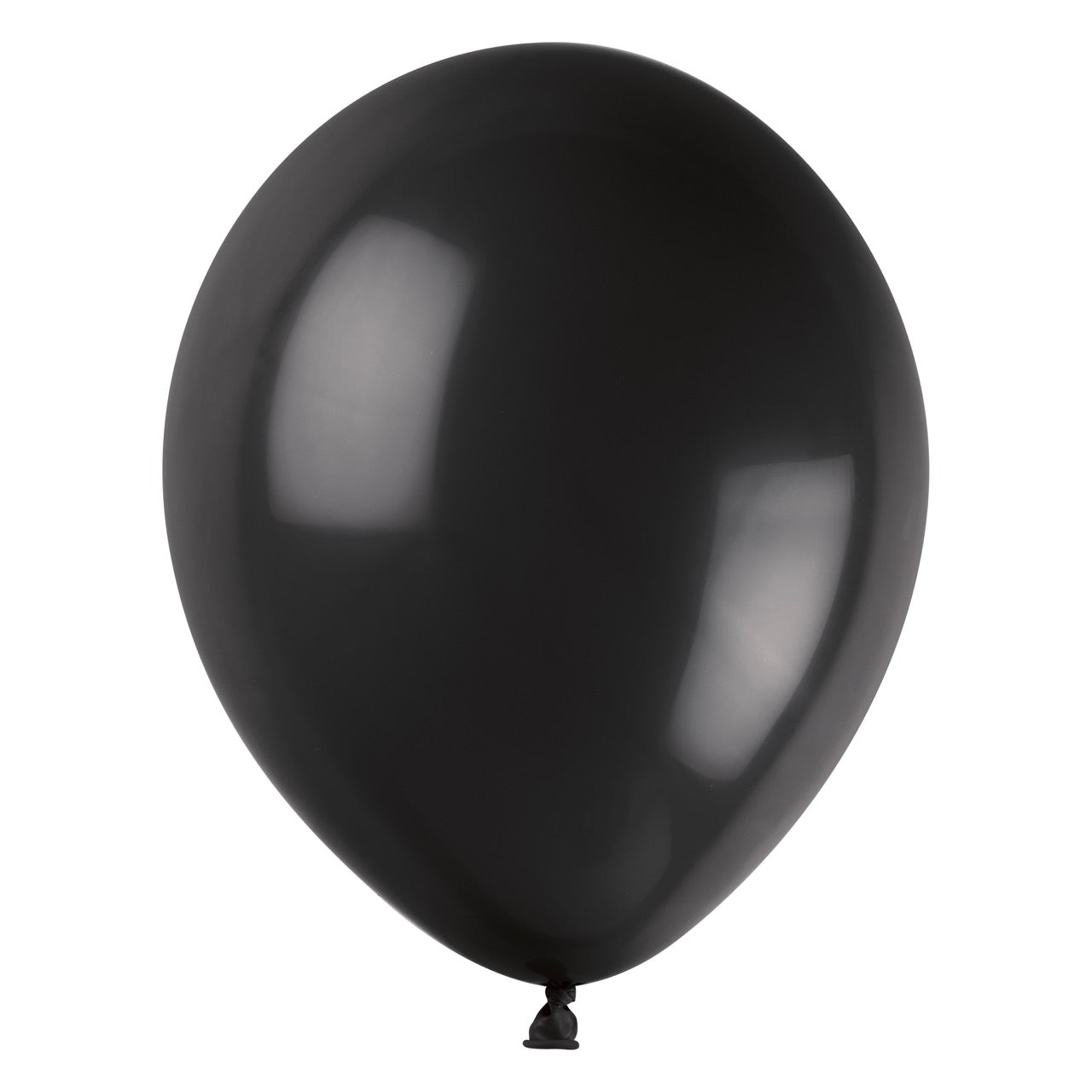 12in Packaged Premium Latex Balloons 50ct - Black