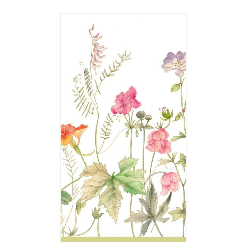 French Floral Premium Guest Towels 15ct