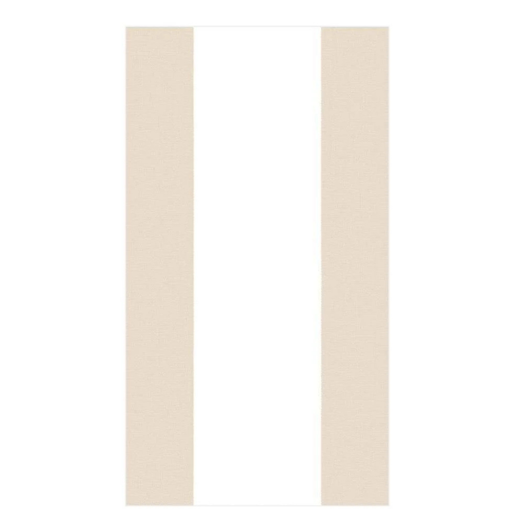 Natural Stripe Premium Guest Towels 15ct