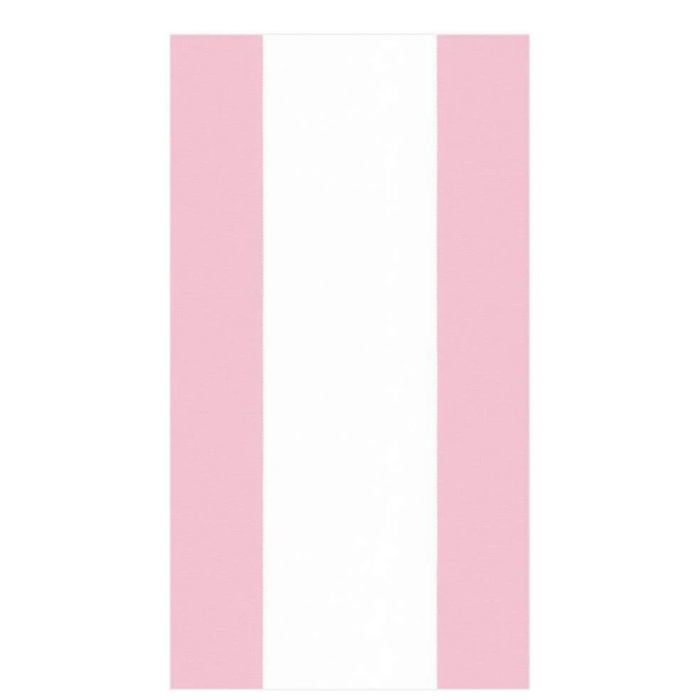 Petal Pink Stripe Premium Guest Towels 15ct
