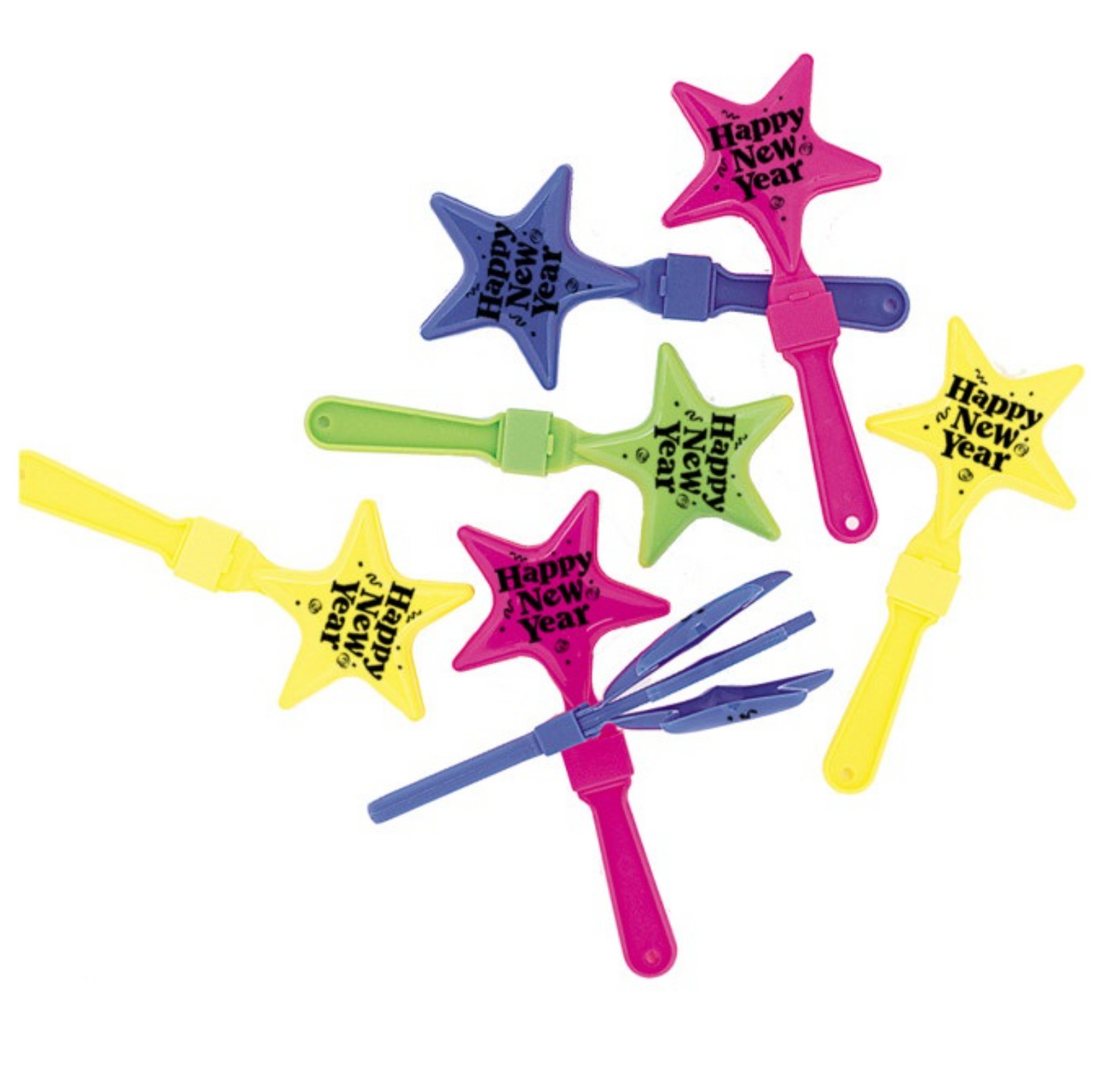 New Year's Star Clapper - 1 Assorted Color