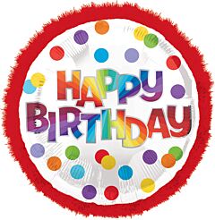 Dots of Color Doo Dad 32in SuperShape Balloon