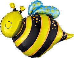 Happy Bee 25in SuperShape Balloon