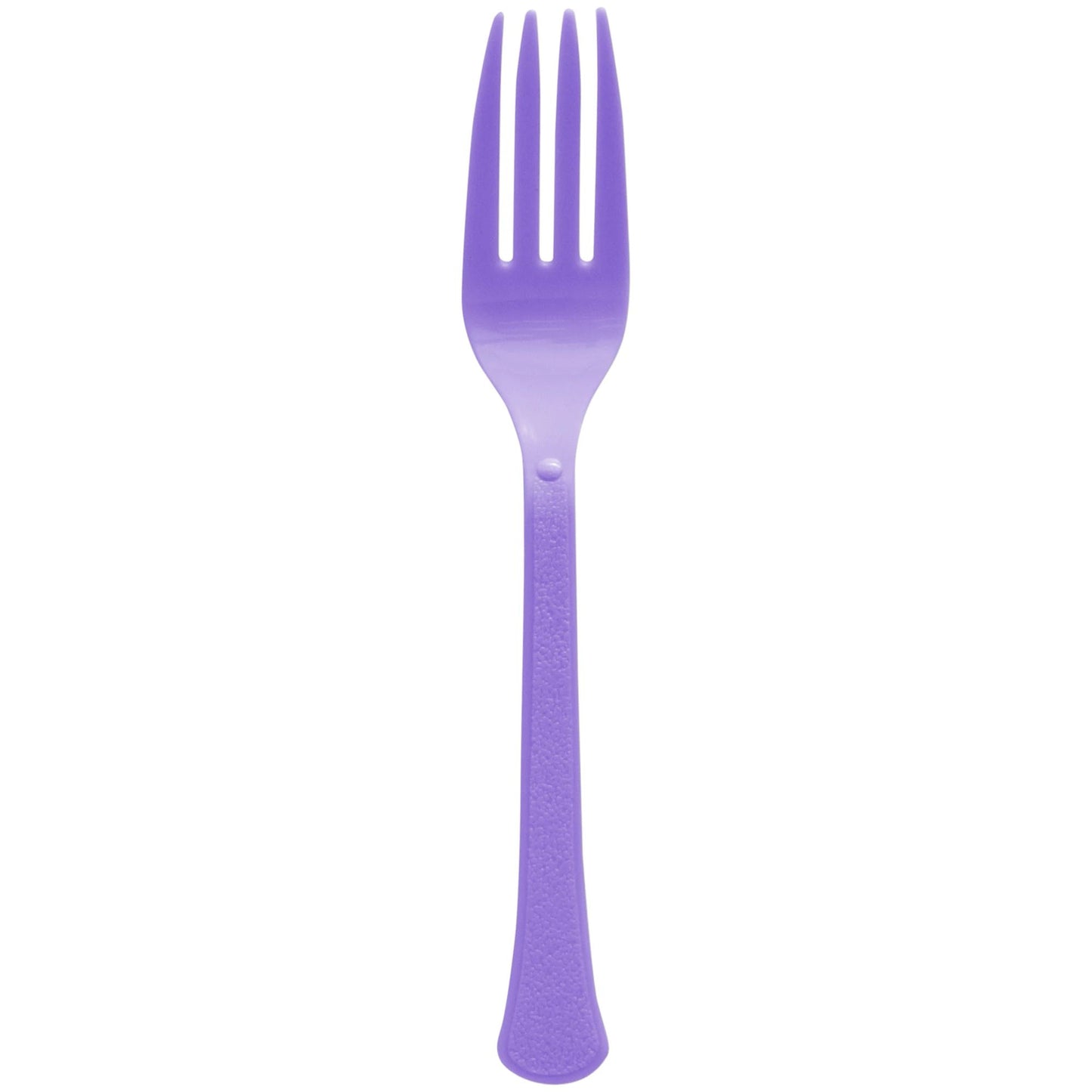 Purple Premium Plastic Forks 20ct