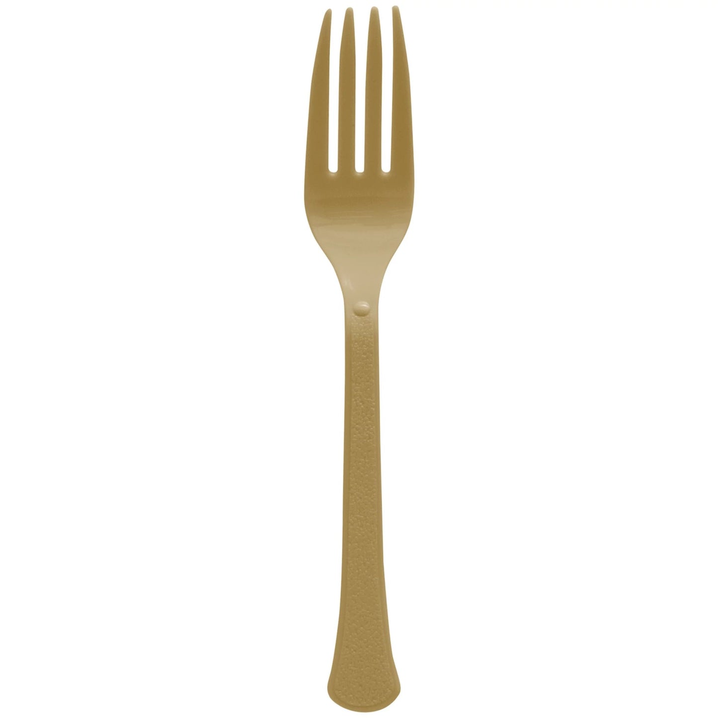 Gold Premium Plastic Forks 20ct
