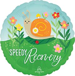 Speedy Recovery 18in Mylar Balloon