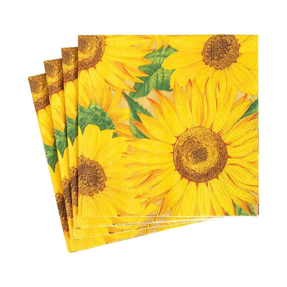 Sunflowers Cocktail Napkins 20ct