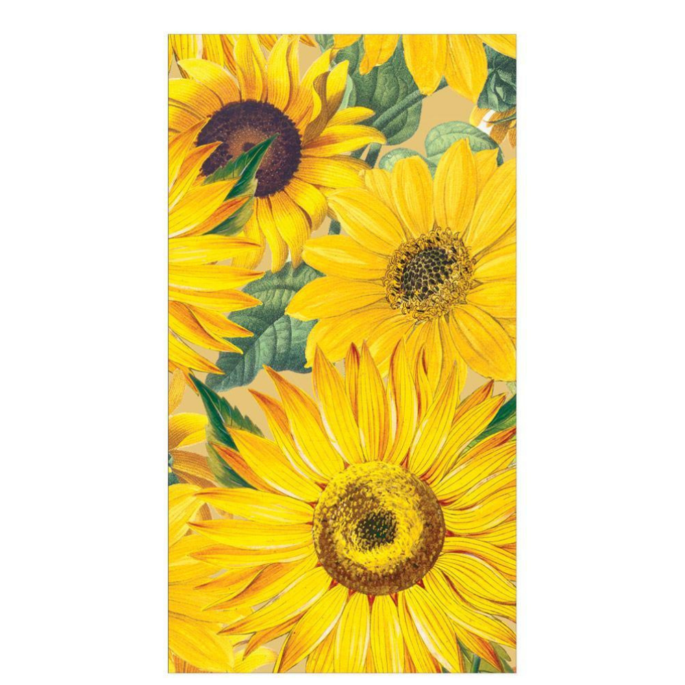 Sunflowers Guest Towels 15ct