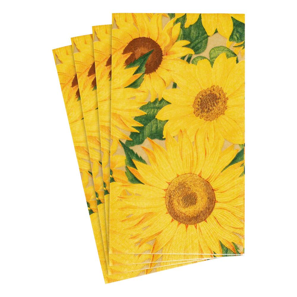 Sunflowers Guest Towels 15ct