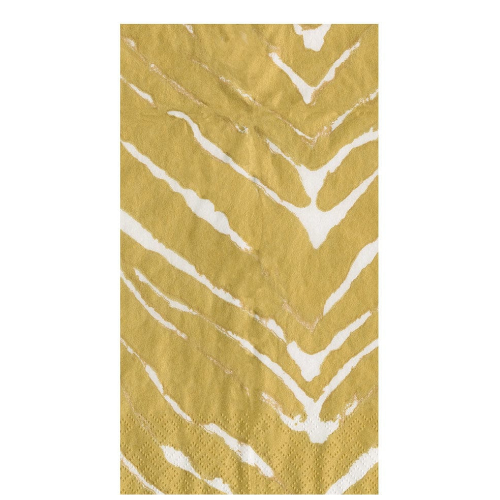 Wild Kingdom Gold Premium Guest Towels 15ct