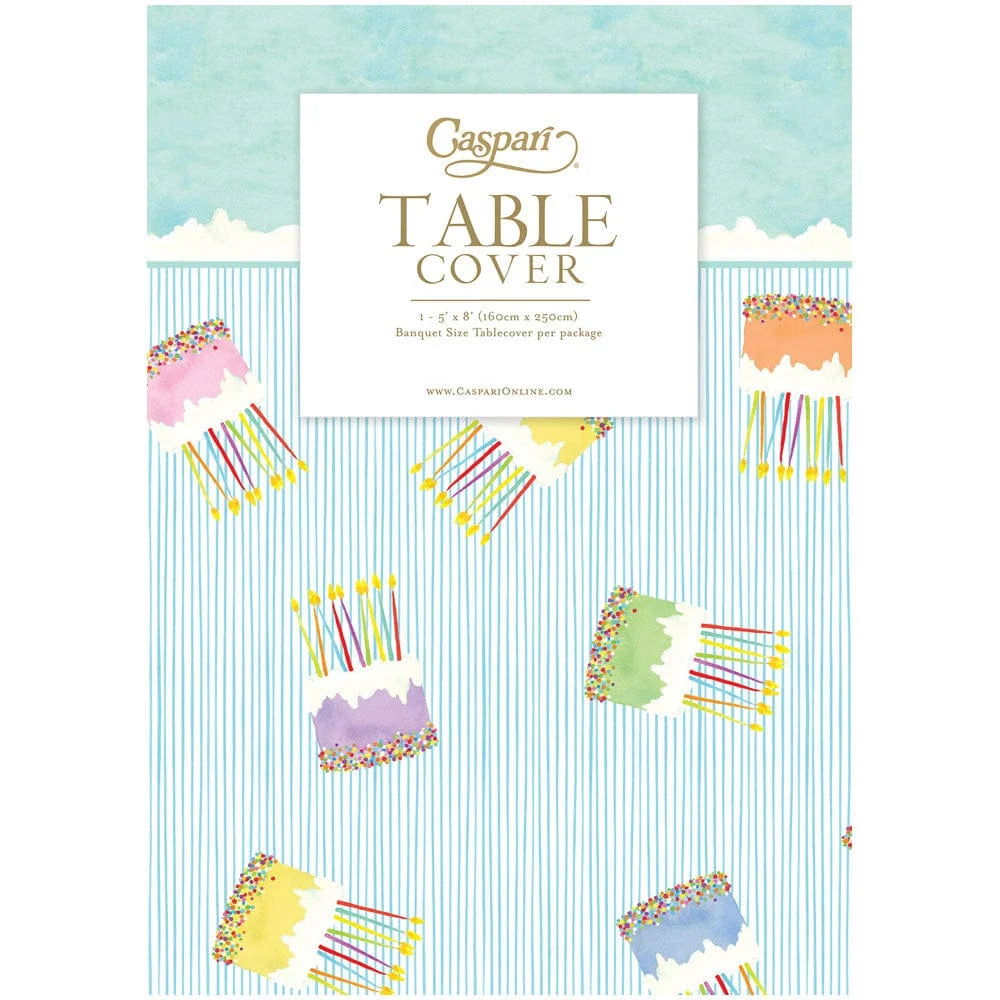 Cake Frosting Paper Linen Table Cover 5ft x 8ft