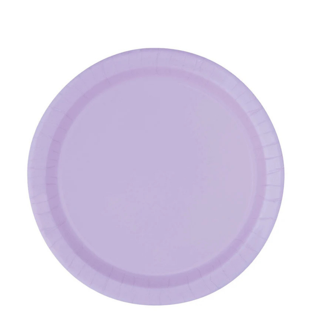 Lavender 7in Paper Plates 50ct