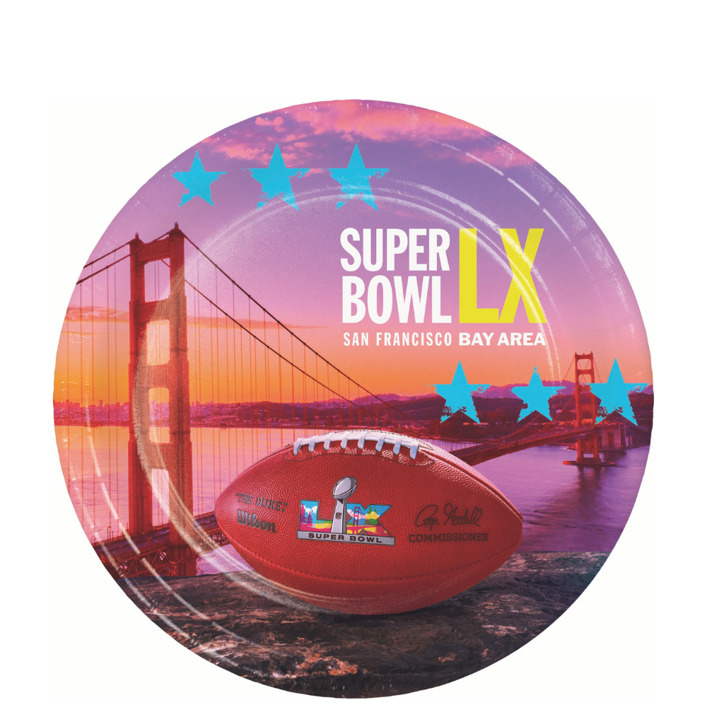 Super Bowl LX 7in Plates 8ct