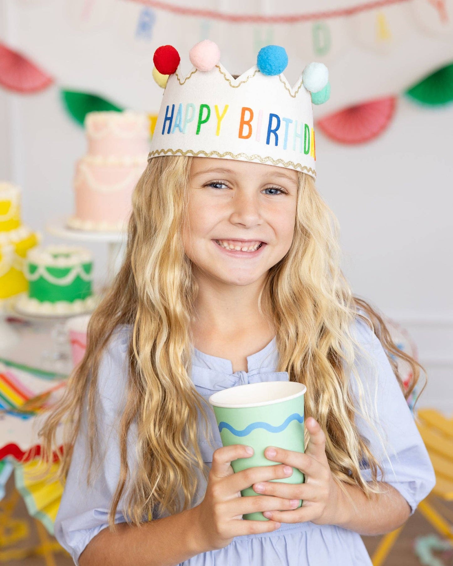 Birthday 12oz Party Cups Set 8ct