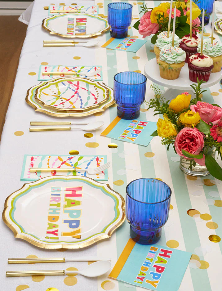 Bright Birthday Guest Towels 20ct