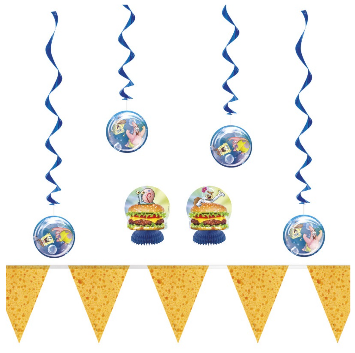 SpongeBob SquarePants Decorating Kit 7pc