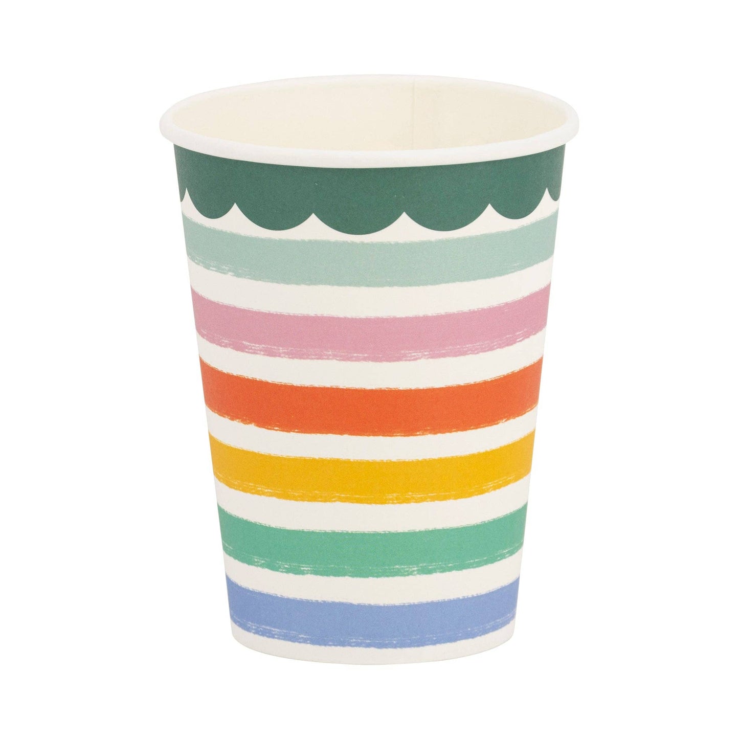 Fiesta Striped Paper Cups 8ct
