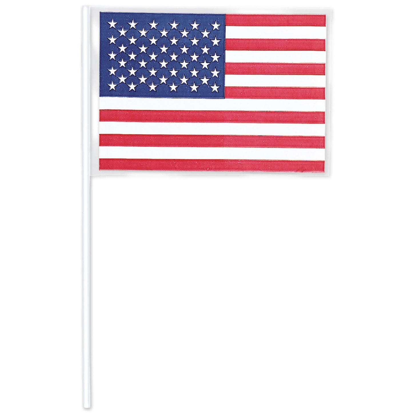 American Plastic Flags 12ct