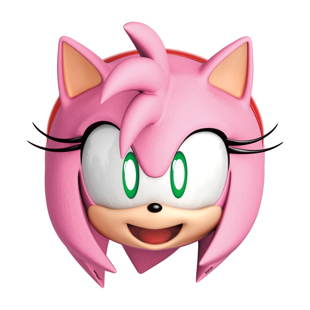 Sonic the Hedgehog Assorted Paper Party Masks 8ct