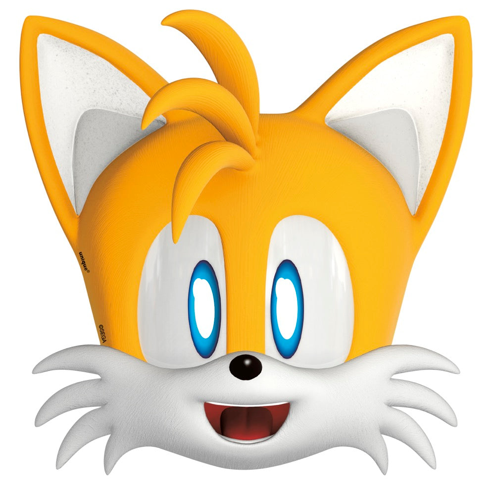 Sonic the Hedgehog Assorted Paper Party Masks 8ct